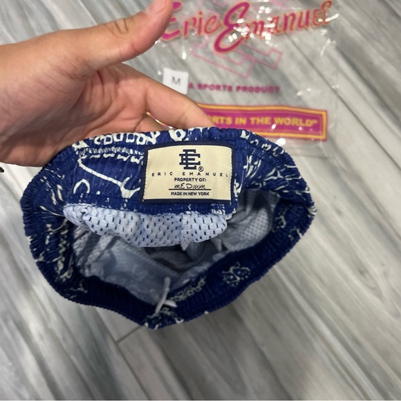 Eric Emanuel Royal Paisley EE Basic Shorts - Picture 3 of 3